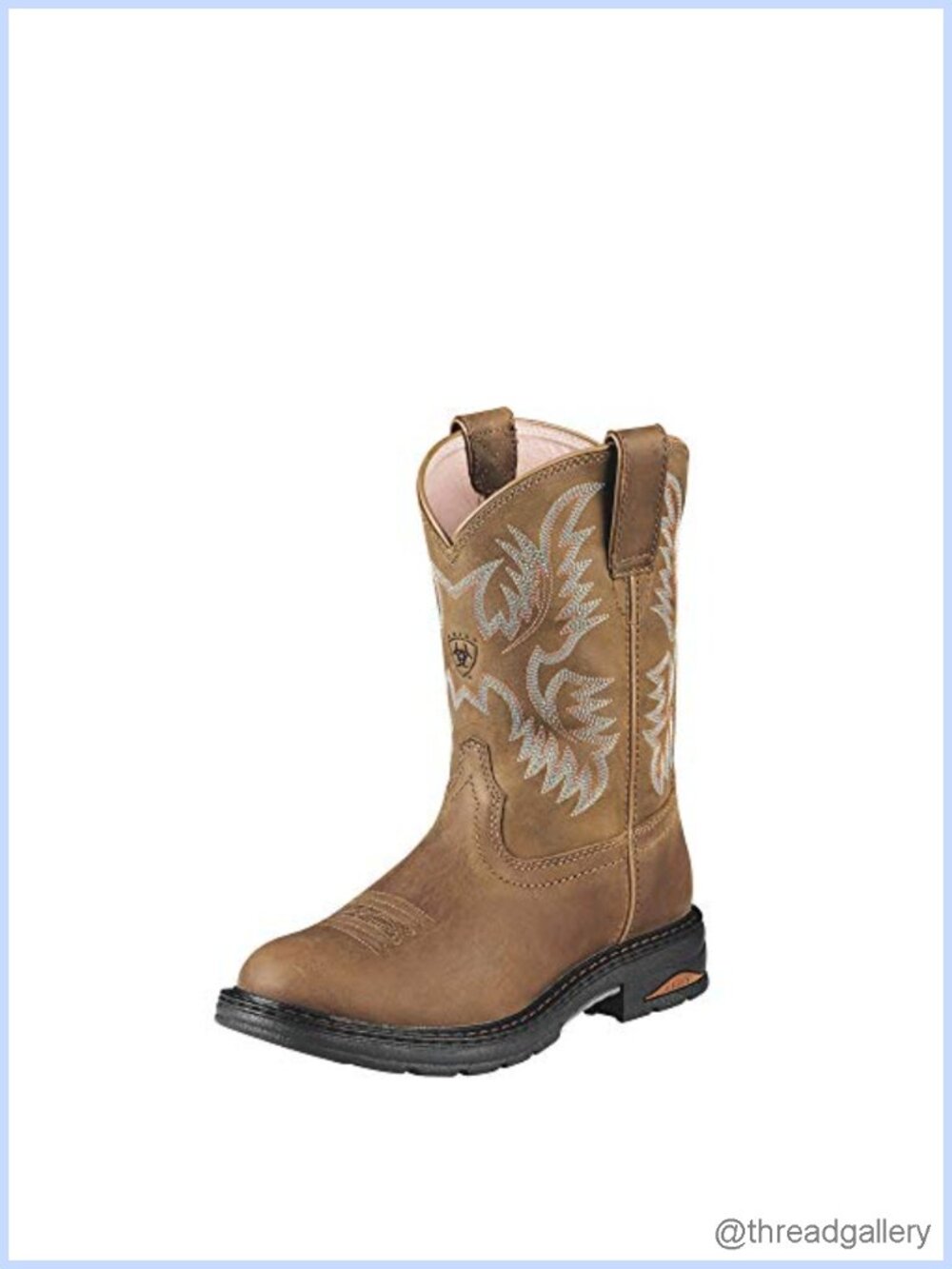 Full Grain Leather Composite Toe Work Boot Round Toe Calf High